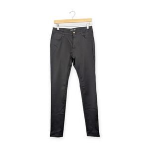 Baubax Black Travel Water Resistant Wool Blend Pants Size 6